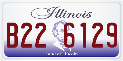 IL license plate B226129