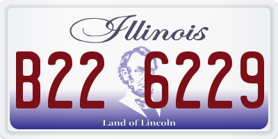 IL license plate B226229
