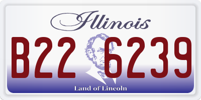 IL license plate B226239