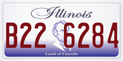IL license plate B226284