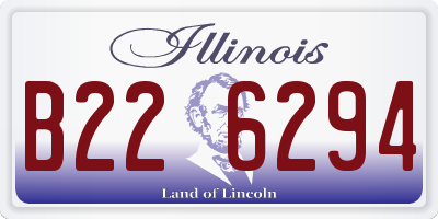 IL license plate B226294