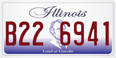 IL license plate B226941