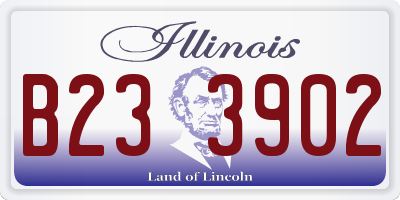 IL license plate B233902
