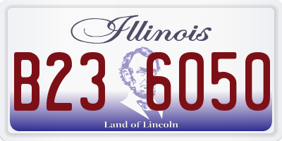 IL license plate B236050