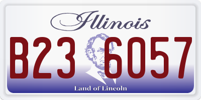 IL license plate B236057