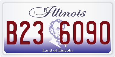 IL license plate B236090