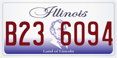 IL license plate B236094