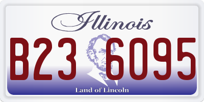 IL license plate B236095