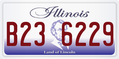IL license plate B236229