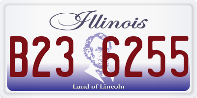 IL license plate B236255