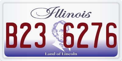 IL license plate B236276