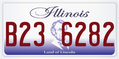 IL license plate B236282