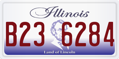 IL license plate B236284