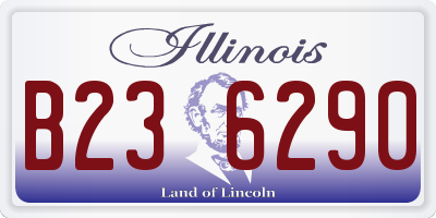 IL license plate B236290