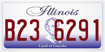 IL license plate B236291
