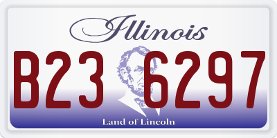 IL license plate B236297