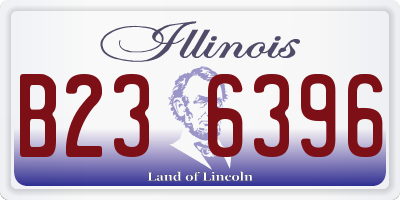IL license plate B236396