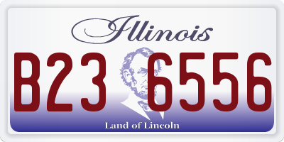 IL license plate B236556