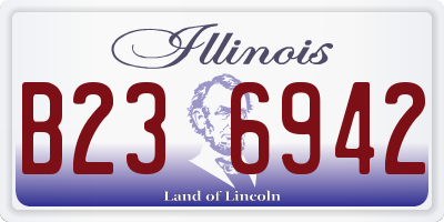 IL license plate B236942