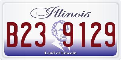 IL license plate B239129