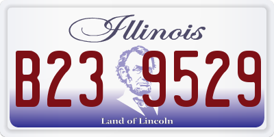 IL license plate B239529