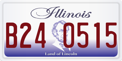 IL license plate B240515