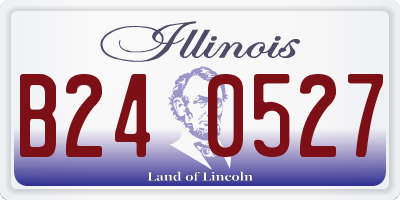 IL license plate B240527
