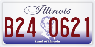 IL license plate B240621