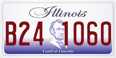 IL license plate B241060