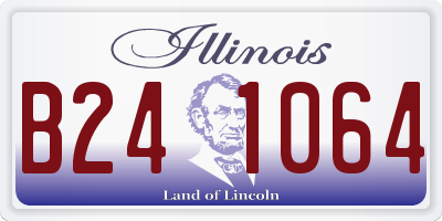 IL license plate B241064
