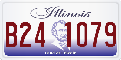 IL license plate B241079