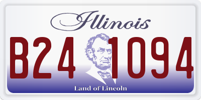 IL license plate B241094