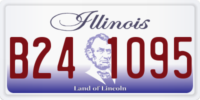 IL license plate B241095