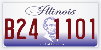 IL license plate B241101
