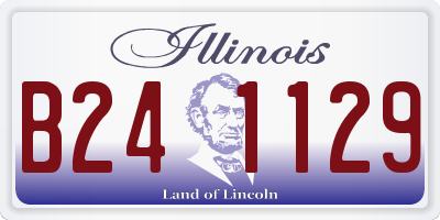 IL license plate B241129