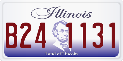 IL license plate B241131