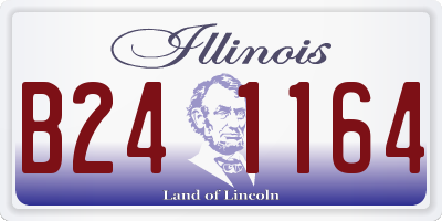 IL license plate B241164