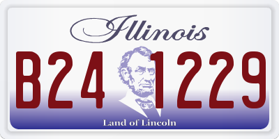 IL license plate B241229