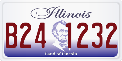 IL license plate B241232