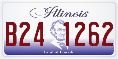 IL license plate B241262