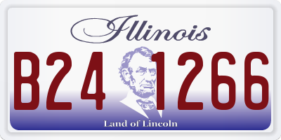 IL license plate B241266