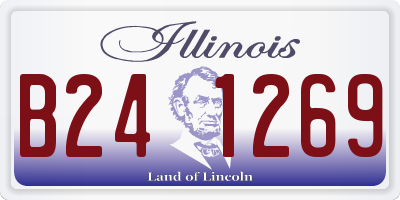 IL license plate B241269