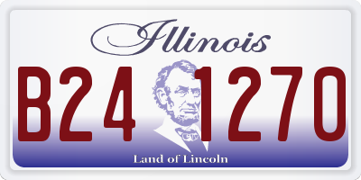 IL license plate B241270