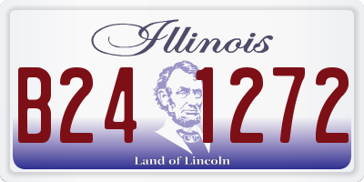 IL license plate B241272