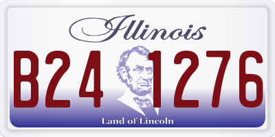 IL license plate B241276