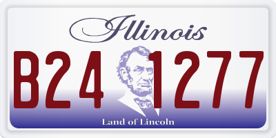 IL license plate B241277
