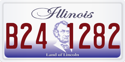 IL license plate B241282