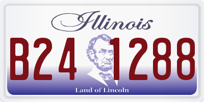 IL license plate B241288