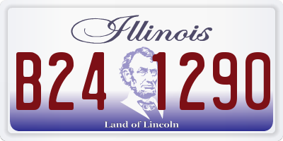 IL license plate B241290
