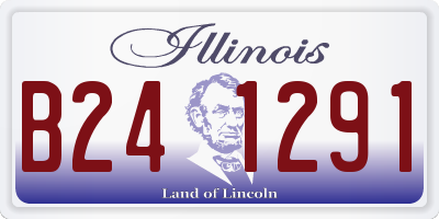 IL license plate B241291